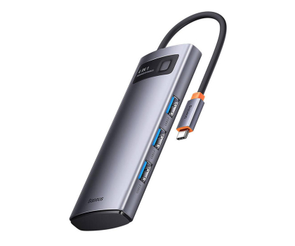 Hub USB BASEUS Metal Gleam Series 4-in-1 WKWG070013
